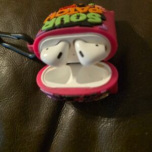 Apple AirPods 1st Gen A1602 White with Sour Patch Kids Silicone Protective Case